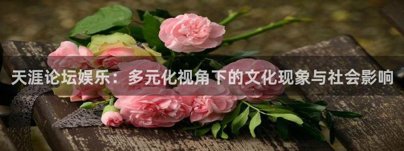 天富平台体育3在线注册：天涯论坛娱乐：多元化视角下的文化现象与社会影响